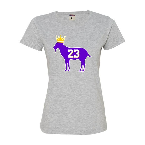 Womens Goat James G.O.A.T. King Deluxe Soft T-Shirt
