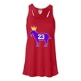 thumbnail image 1 of Womens Goat James G.O.A.T. King Flowy Racerback Tank Top T-Shirt, 1 of 1
