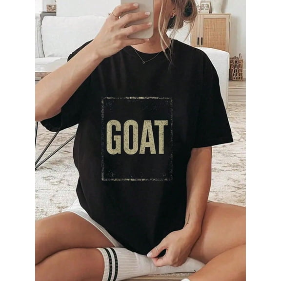 Womens Goat - Sports Basketball Football Baseball T-Shirt