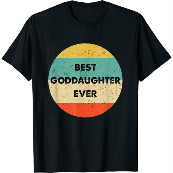Womens Goddaughter T-Shirt Black 4X-Large