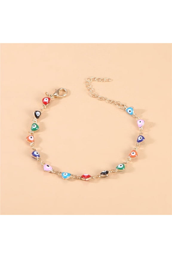 Womens Gold Plated Bracelet Simple Geometric Bracelet Electroplated Finish Fashion Jewelry Bracelet For Women