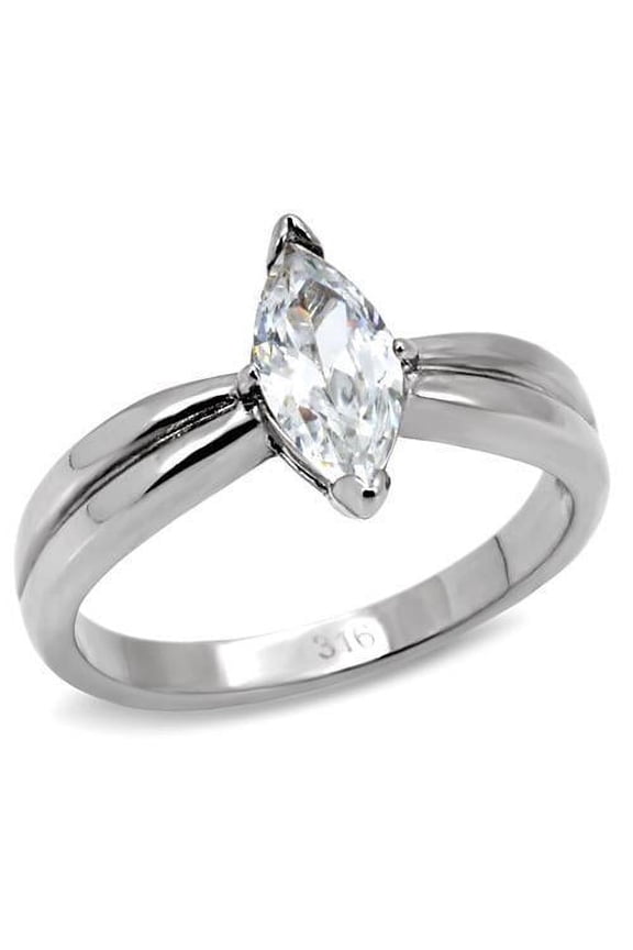 Womens Gold Zebra Ring 316L Stainless Steel Anillo Color Oro Para Mujer Ninas Acero Inoxidable Myra