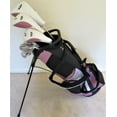 thumbnail image 1 of Womens Golf Complete Set Driver, Fairway Wood, Hybrid, Irons, Putter Clubs & Bag Cotton Candy Color Ladies Graphite, 1 of 8