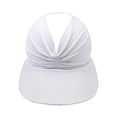 thumbnail image 1 of Womens Golf Hat – UV Protection Packable Visor – Stretchy Comfortable Sun Hat for Outdoor Sports and Travel (White), 1 of 6