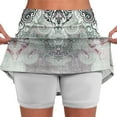 Womens Golf Skirts Elastic Plus Size Athletic Skirts High Waist Skinny
