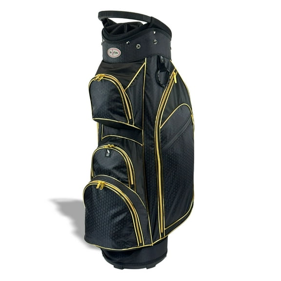 Womens Golf - Taboo Fashions 14 Way Lightweight Ladies Cart Bag (Gold Luxe)