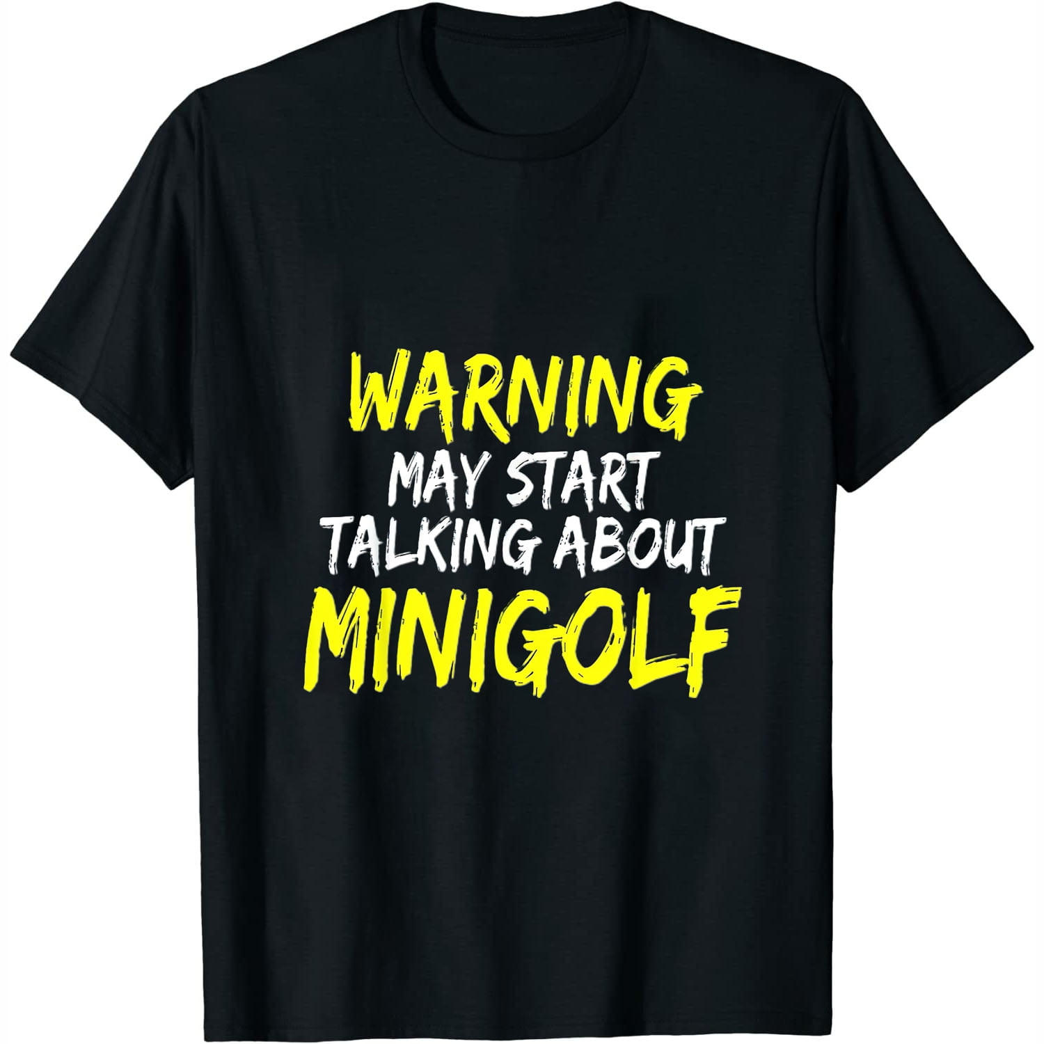 Womens Golfer saying design mini golf course mini golf player TShirt