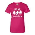 thumbnail image 1 of Womens Gone Squatchin' Gone Squatching Bigfoot Sasquatch T-Shirt, 1 of 1