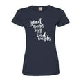 thumbnail image 1 of Womens Good Moms Say Bad Words Funny Mother's Day Deluxe Soft T-Shirt, 1 of 1