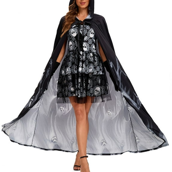 Womens Gothic Plaid Mini Dress Vintage Dress Punk Dress