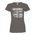 thumbnail image 1 of Womens Grandma Is My Name Spoiling Is My Game Deluxe Soft T-Shirt, 1 of 1