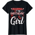 thumbnail image 1 of Womens Grandma Of Birthday Girl Family Matching Ladybug Birthday T-Shirt, 1 of 4