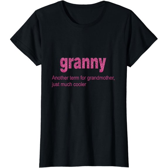 Womens Granny Definition Funny Grandma Gift T Shirt