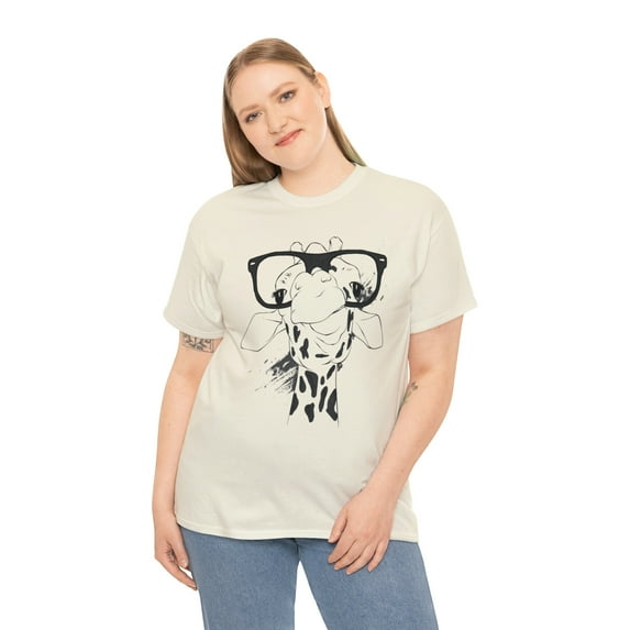 Womens Graphic Tee-Giraffe