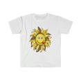 thumbnail image 1 of Womens Graphic Tee-Smiley Sunflower, 1 of 2