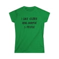 thumbnail image 1 of Womens Graphic Tshirt Funny Sarcastic tees Coffee Lovers Shirt, 1 of 3