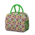 thumbnail image 1 of Womens Gray Football Elements Pattern Lunch Box for Work,Insulated Lunch Bag for Women,Loncheras Para Mujer,Leakproof Adult Lunch Bag for Work,Beach,Travel,Picnic,Camping, 1 of 7