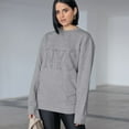 thumbnail image 1 of Womens Gray NYC Crewneck Sweatshirt, 1 of 3