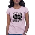 thumbnail image 1 of Womens Great Dads Get Promoted To Grandpas Funny New Dad T-Shirt, 1 of 5