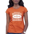 thumbnail image 1 of Womens Great Moms Get Promoted To Grandmas Funny New Mom T-Shirt, 1 of 1