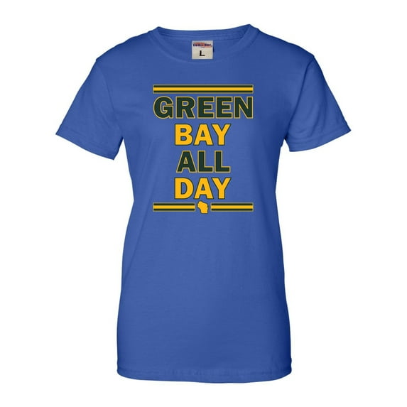 Womens Green Bay All Day T-Shirt