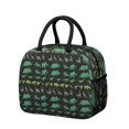 thumbnail image 1 of Womens Green Dinosaurs MultiShapes Pattern Lunch Box for Work,Insulated Lunch Bag for Women,Loncheras Para Mujer,Leakproof Adult Lunch Bag for Work,Beach,Travel,Picnic,Camping, 1 of 7