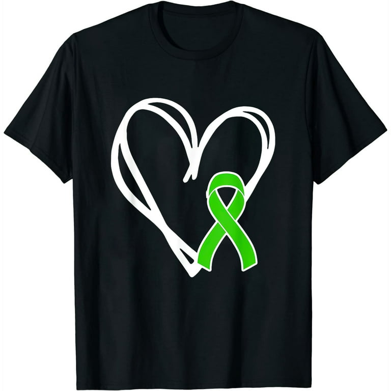 Mental Health Heart Ribbon Awareness Shirt Mental Health Heart Ribbon Awareness Shirt
