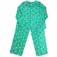 thumbnail image 1 of Womens Green Reindeer & Snowflake Pajamas Christmas Holiday Sleep Set Medium, 1 of 1