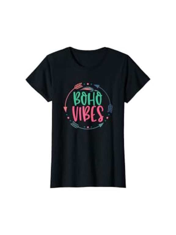 Womens Gypsy Boho Vibes Boho Chic T-Shirt