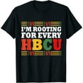 thumbnail image 1 of Womens HBCU Historically Black Colleges & Universities Educated T-Shirt Black, 1 of 5