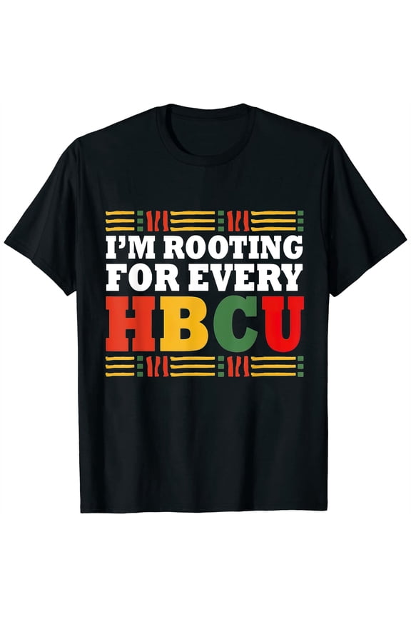 Womens HBCU Historically Black Colleges & Universities Educated T-Shirt Black