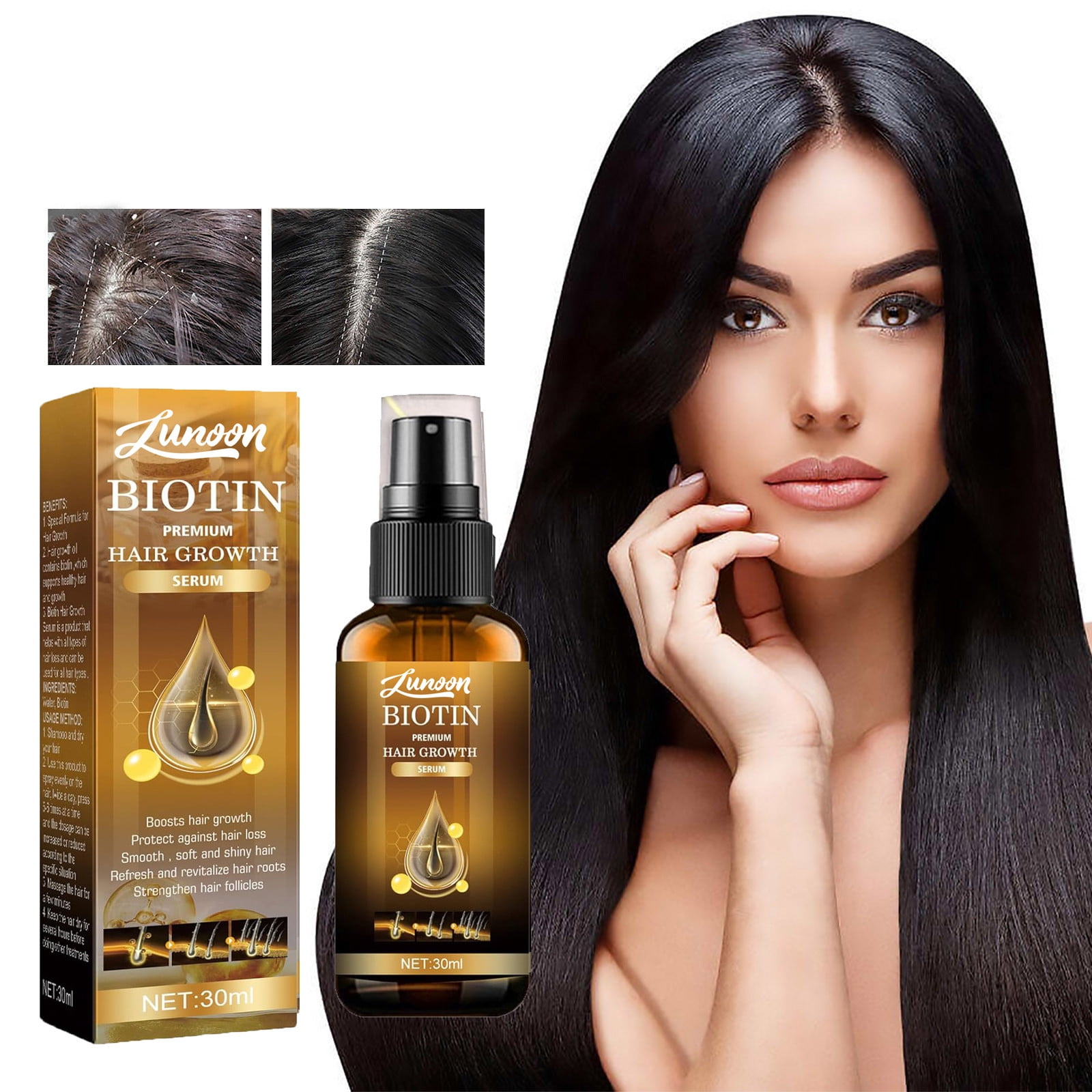 Womens Hair Growth Treatment, Hair Growth Products, Biotin, Fast Growing Hair, Essential Oil