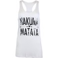 thumbnail image 1 of Womens Hakuna Matata Racerback Long Tank Top, 1 of 2