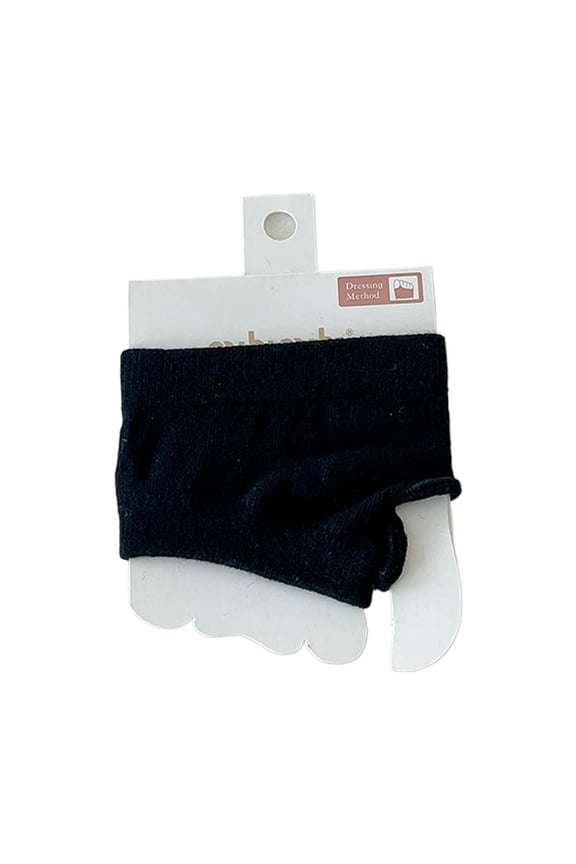 Womens Half Foot Socks for Flip Flops, Invisible No-Show Toe Separator Socks, Breathable Cotton Forefoot Liner Socks for Summer