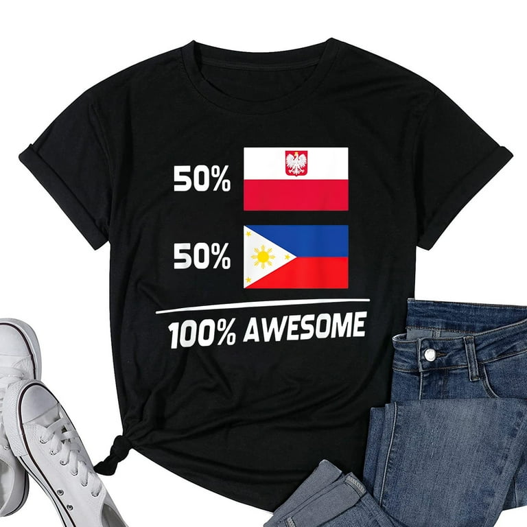 Philippines Flag With Printed Filipino Flag Pocket T-Shirt Philippines Flag With Printed Filipino Flag Pocket T-Shirt