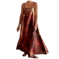 Dresses for Women Ladies Fashion Casual Bloody Halloween Suspenders Big