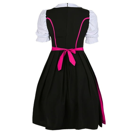 Womens Halloween Costumes Women's Cute Dresses Costume Maid Servant Cosplay Dresses Puff Sleeve Garment Acting Clothes Oktoberfest Mini Dress