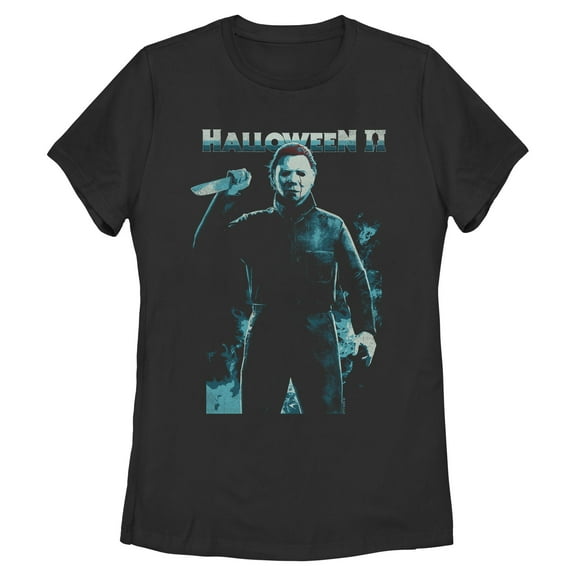 Womens Halloween Michael Myers in Action T Shirt
