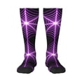thumbnail image 1 of Womens Halloween Spider Web Knee High Socks Comfy Thermal Boot Long Socks, 1 of 7