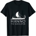 thumbnail image 1 of Womens Hanno The Navigator Phoenician Carthaginian Trireme Shirt Black 2X-Large, 1 of 5