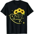 thumbnail image 1 of Womens Happiness Is Being A Granny Sunflower T-Shirt, 1 of 3