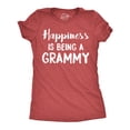 thumbnail image 1 of Womens Happiness Is Being a Grammy Funny T shirt Gift Grandmother for Grandma Womens Graphic Tees, 1 of 9