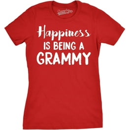 Womens Happiness Is Being A Grammy Floral Grandma T-Shirt Womens Happiness Is Being A Grammy Floral Grandma T-Shirt