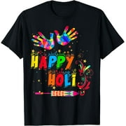 Womens Happy Holi Festival India Hindu Spring T-Shirt