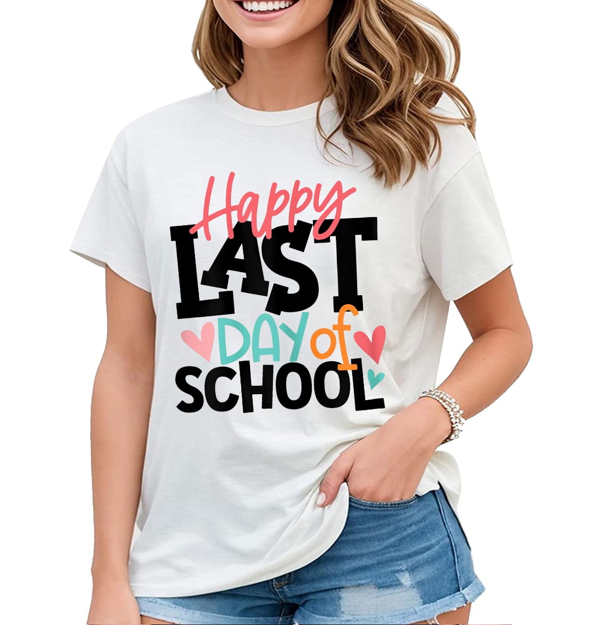 Happy Last Day Of School Teacher Student Graduation Gift T-Shirt Happy Last Day Of School Teacher Student Graduation Gift T-Shirt