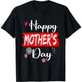 thumbnail image 1 of Womens Happy Mother's Day 2023 Mom Mommy Grandma Flowers T-Shirt, 1 of 4
