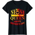 thumbnail image 1 of Womens Happy Mothers Day Mom You Are The Queen T-Shirt, 1 of 3