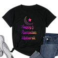 thumbnail image 1 of Womens Happy Ramadan Kareem my first ramadan shirt Ramadan Kareem T Shirt Black Large, 1 of 5