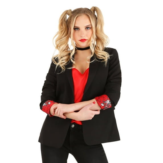 Womens Harley Quinn Suit Blazer