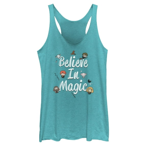 Womens Harry Potter Believe In Magic Racerback Tank